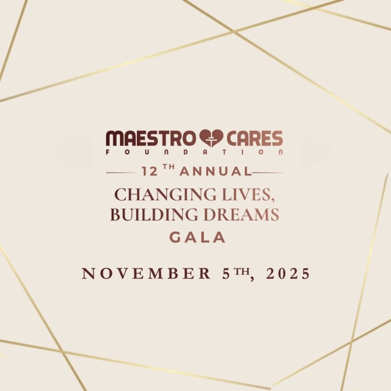 Maestro Cares Foundation's 12th Annual Changing Lives & Building Dreams Gala